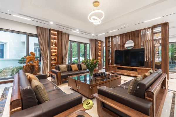 Thi công biệt thự Hoa Sữa Vinhomes Riverside - Chị Dung